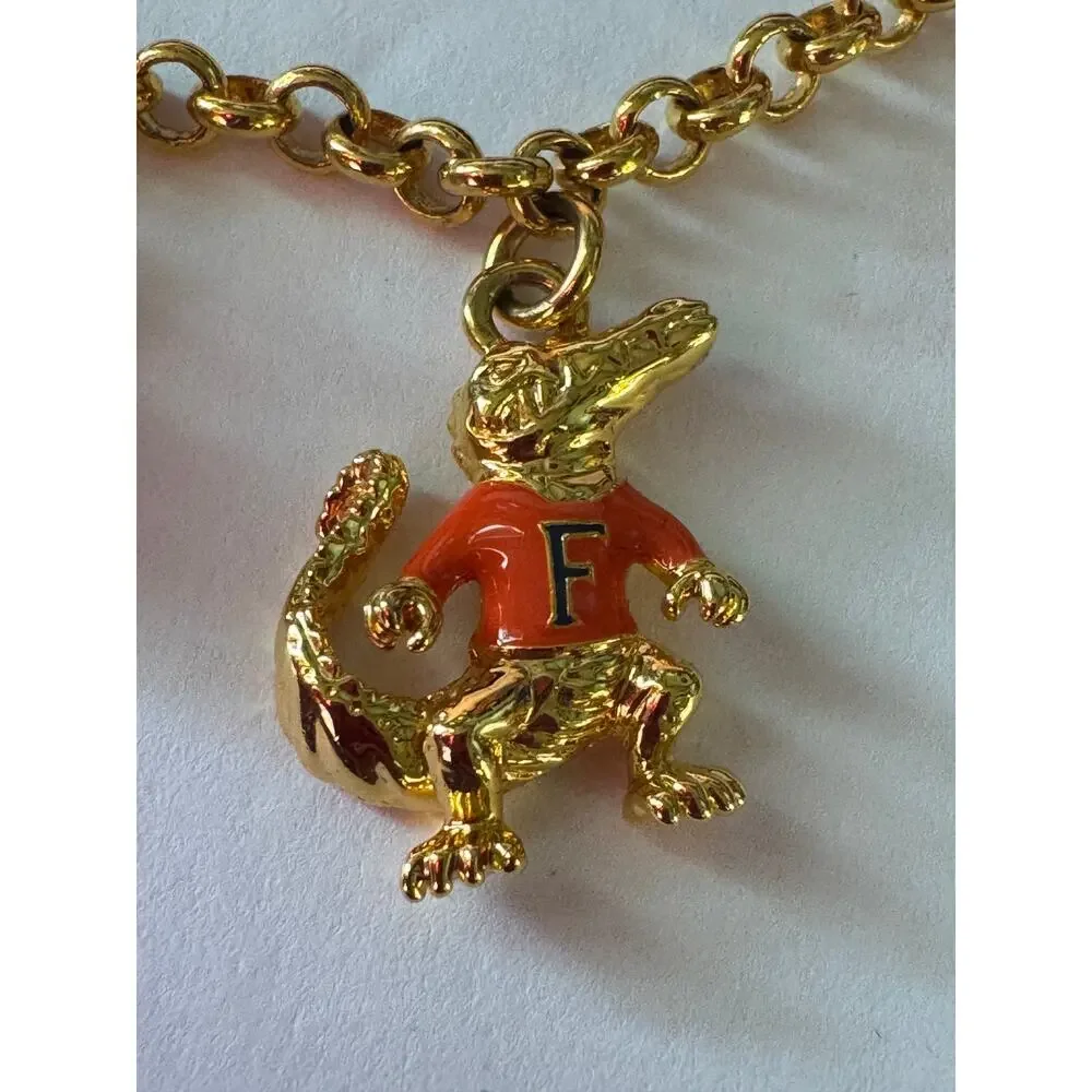University of Florida Gators Football Danbury Mint charm bracelet NEW w/ box - Picture 2 of 9